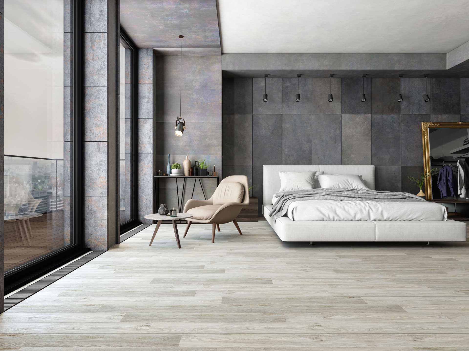 Azzura Grey from the Prima luxury vinyl flooring range